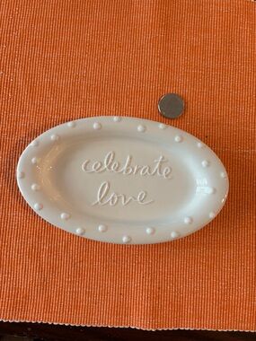 Department 56 jewelry tray/plate